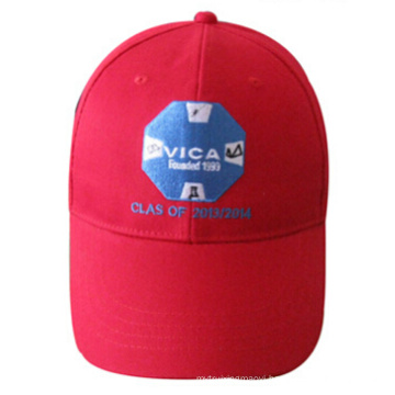 Custom Ball Cap Style Basic Embroidered Red Cap